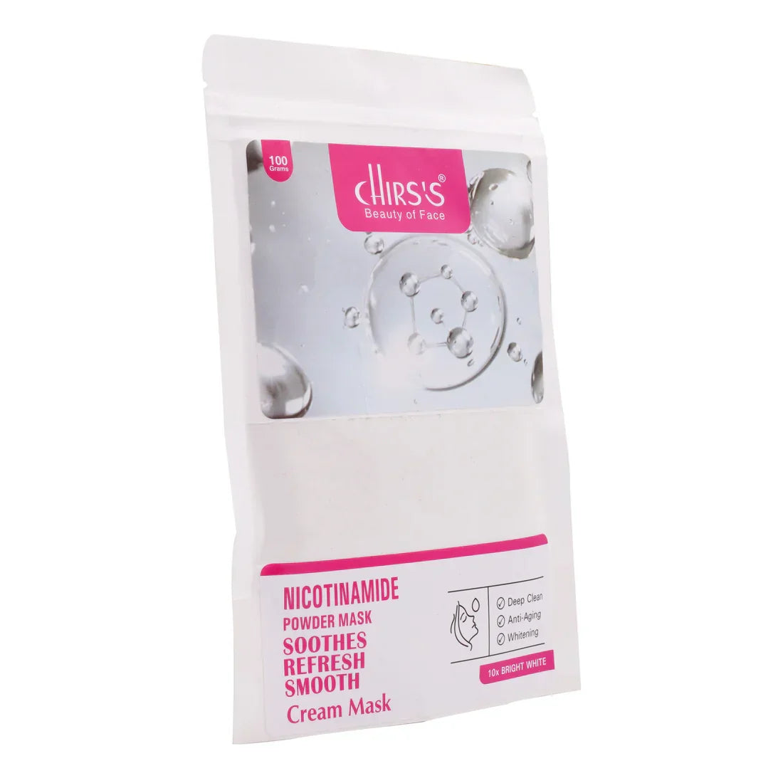 Chirs Nicotinamide Powder Mask - 100g - Buy Online in Pakistan at Cosmia.pk