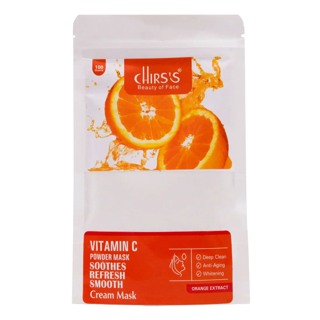Chirs Vitamin-C Powder Mask - 100g - Buy Online in Pakistan at Cosmia.pk