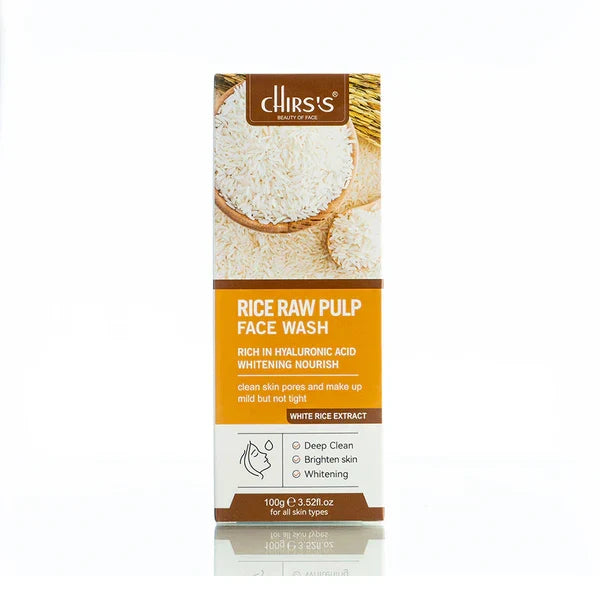Chirs's Rice Raw Pulp Face Wash - 100g - Buy Online in Pakistan at Cosmia.pk