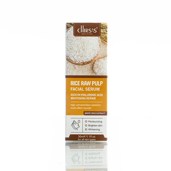 Chirs's Rice Raw Pulp Facial Serum - 30ml - Buy Online in Pakistan at Cosmia.pk