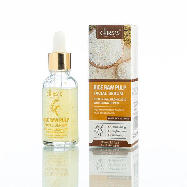 Chirs's Rice Raw Pulp Facial Serum - 30ml - Buy Online in Pakistan at Cosmia.pk