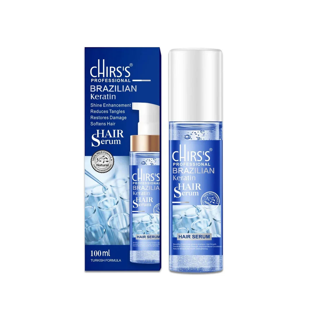 Chris's Professional Brazilian Keratin Hair Serum - 100ml - Buy Online in Pakistan at Cosmia.pk