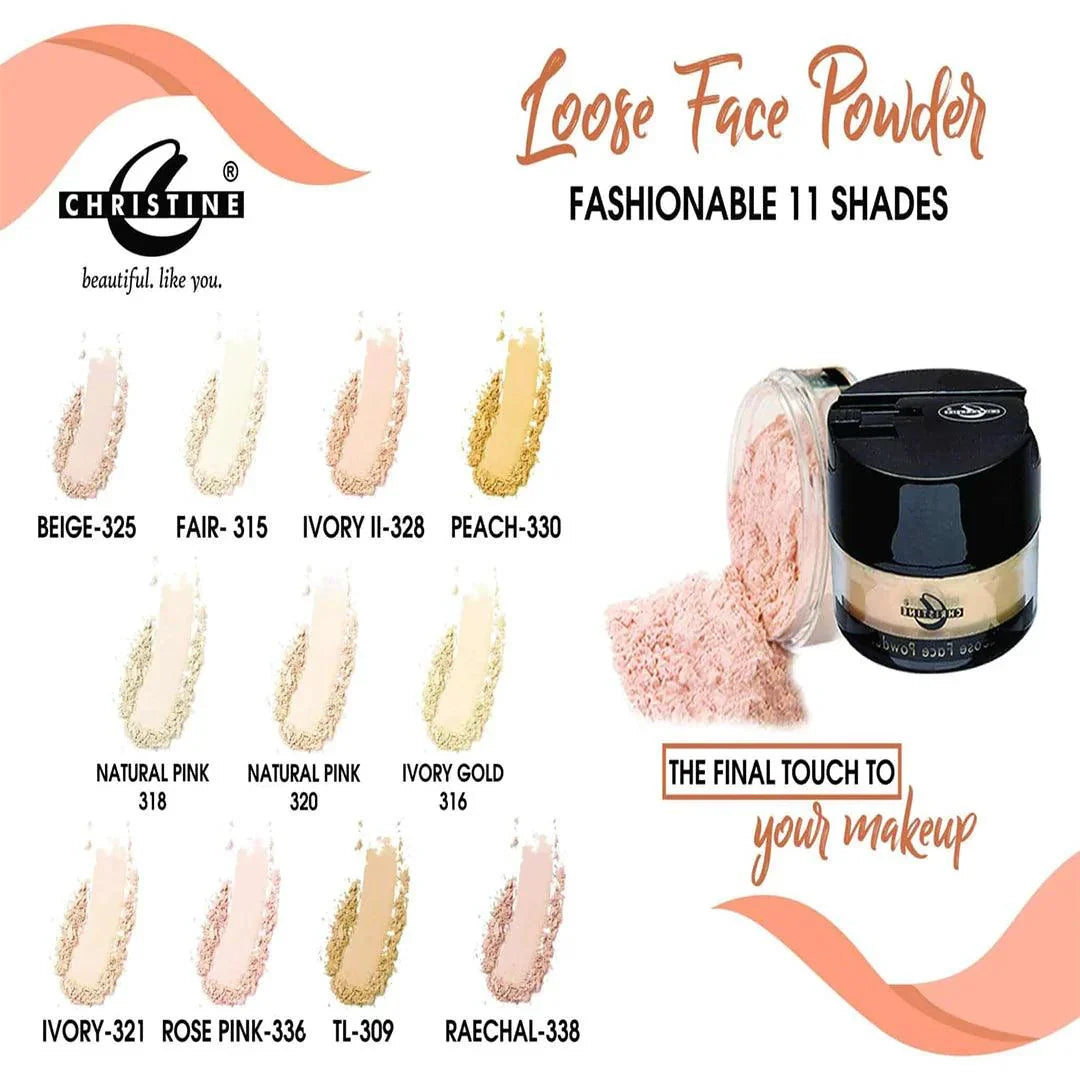 Christine Loose Face Powder - Buy Online in Pakistan at Cosmia.pk