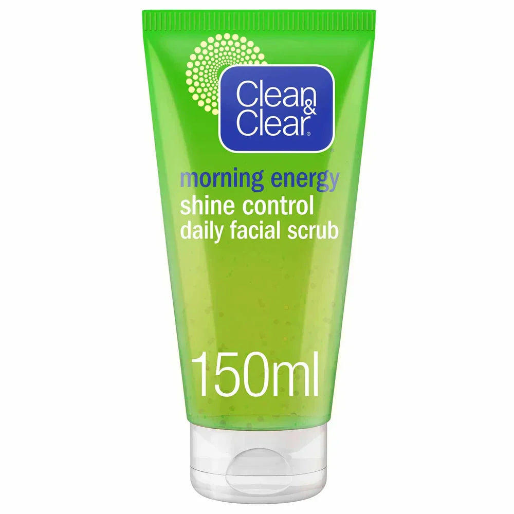 Clean & Clear Morning Energy Shine Control Daily Facial Scrub, Oil-Free - 150ml - Buy Online in Pakistan at Cosmia.pk