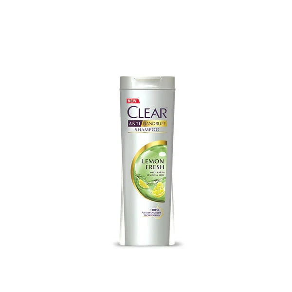 Clear Lemon Fresh Triple Anti-Dandruff Shampoo,400ML - Buy Online in Pakistan at Cosmia.pk