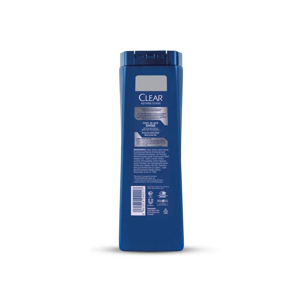 Clear Men Triple Anti-Dandruff Cool Black Shine Shampoo - 80ml - Buy Online in Pakistan at Cosmia.pk