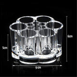 Clear Acrylic Makeup Organizer Lipstick Storage Box Crystal Nail Polish Display Case 6 - Buy Online in Pakistan at Cosmia.pk