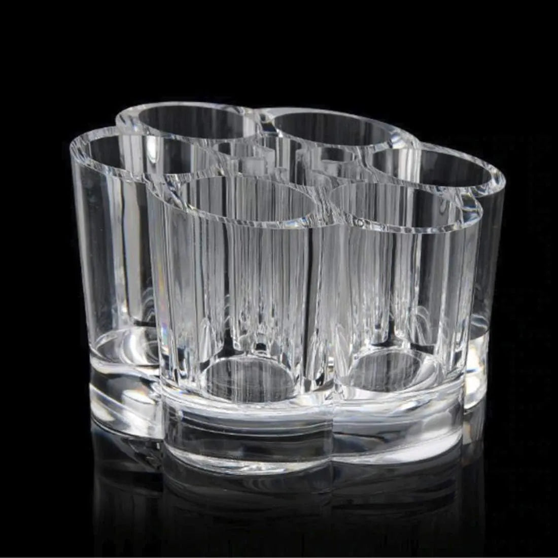 Clear Acrylic Makeup Organizer Lipstick Storage Box Crystal Nail Polish Display Case 6 - Buy Online in Pakistan at Cosmia.pk