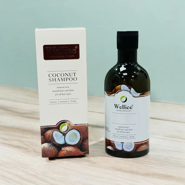 Wellice Coconut shampoo 400g - Buy Online in Pakistan at Cosmia.pk