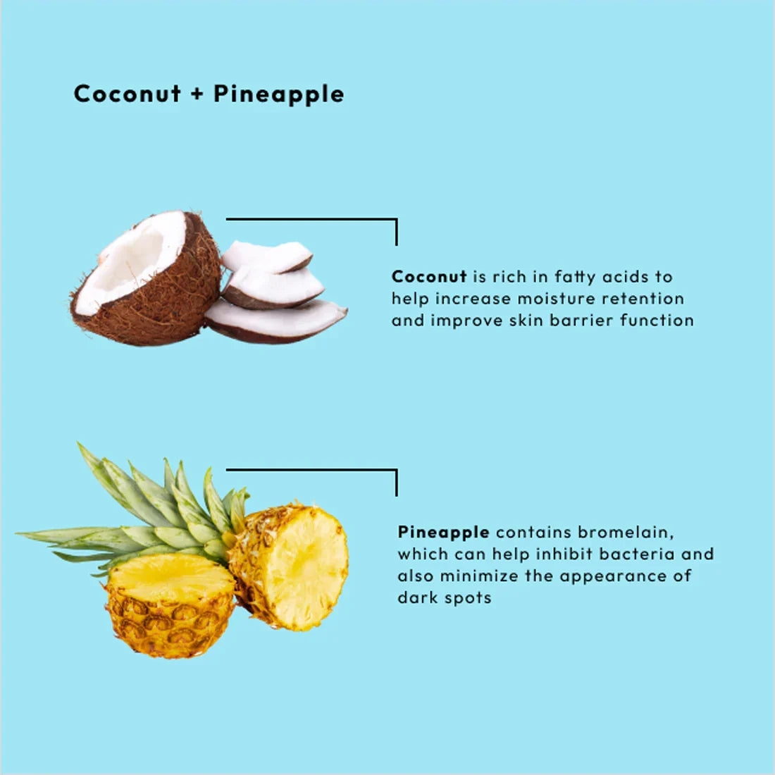 Be Care Love Coconut and Pineapple Hydrating Spa 4 Pcs Set - Buy Online in Pakistan at Cosmia.pk