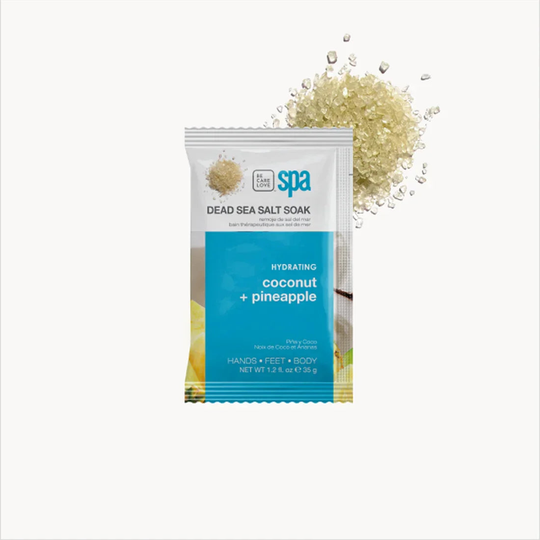 Be Care Love Coconut and Pineapple Hydrating Spa 4 Pcs Set - Buy Online in Pakistan at Cosmia.pk