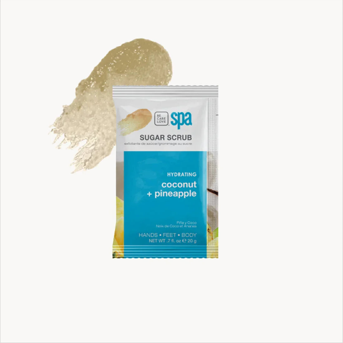 Be Care Love Coconut and Pineapple Hydrating Spa 4 Pcs Set - Buy Online in Pakistan at Cosmia.pk