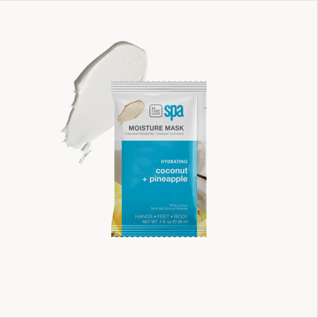Be Care Love Coconut and Pineapple Hydrating Spa 4 Pcs Set - Buy Online in Pakistan at Cosmia.pk