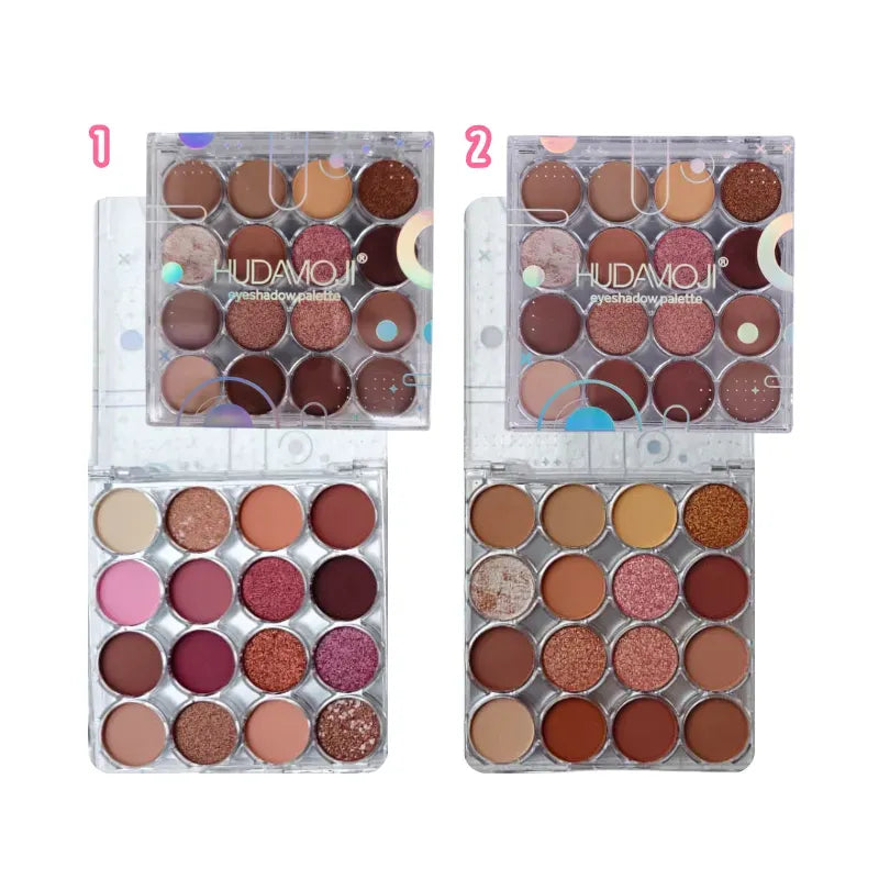 Hudamoji 16 Color Fashion Eyeshadow Palette - Buy Online in Pakistan at Cosmia.pk