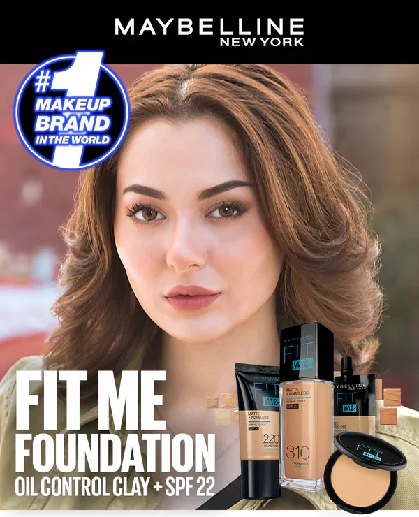 Maybelline New Fit Me Matte + Poreless Liquid Foundation Spf 22 - 30ml - Buy Online in Pakistan at Cosmia.pk