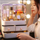 Modern Cosmetic Organizer Makeup Storage Holder 3 Layer - Buy Online in Pakistan at Cosmia.pk