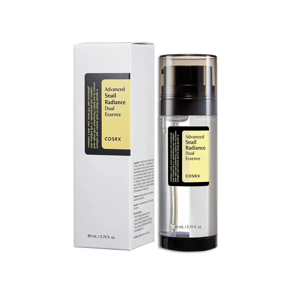 Cosrx Advanced Snail Radiance Dual Essence - 80ml - Buy Online in Pakistan at Cosmia.pk