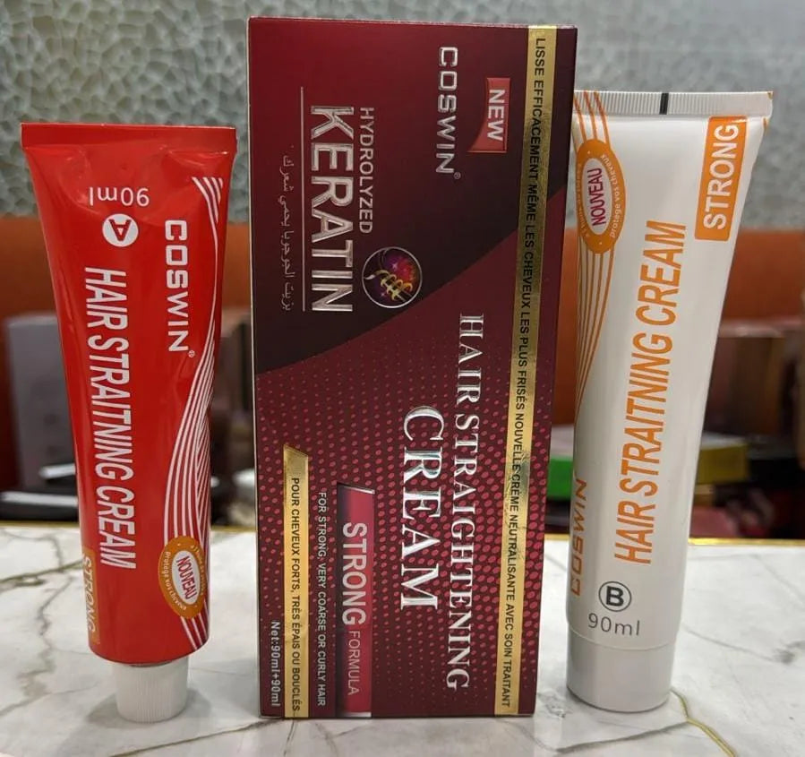 Coswin hair Straightening cream (Each Cream 90ml) - Buy Online in Pakistan at Cosmia.pk
