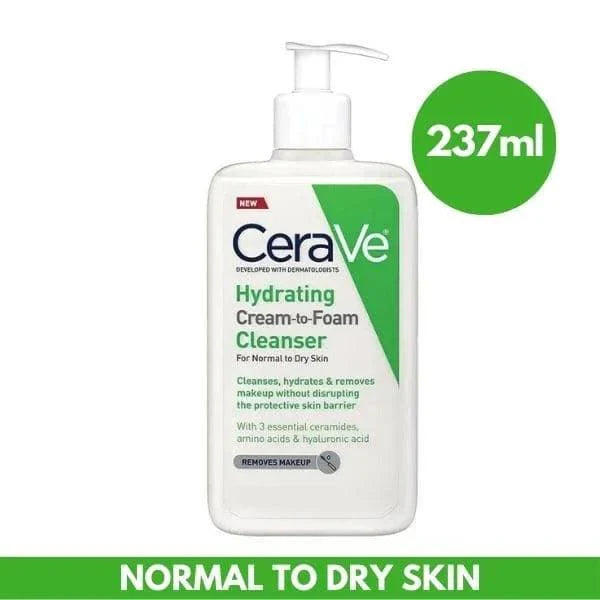 CeraVe Hydrating Cream To Foam Cleanser - Buy Online in Pakistan at Cosmia.pk