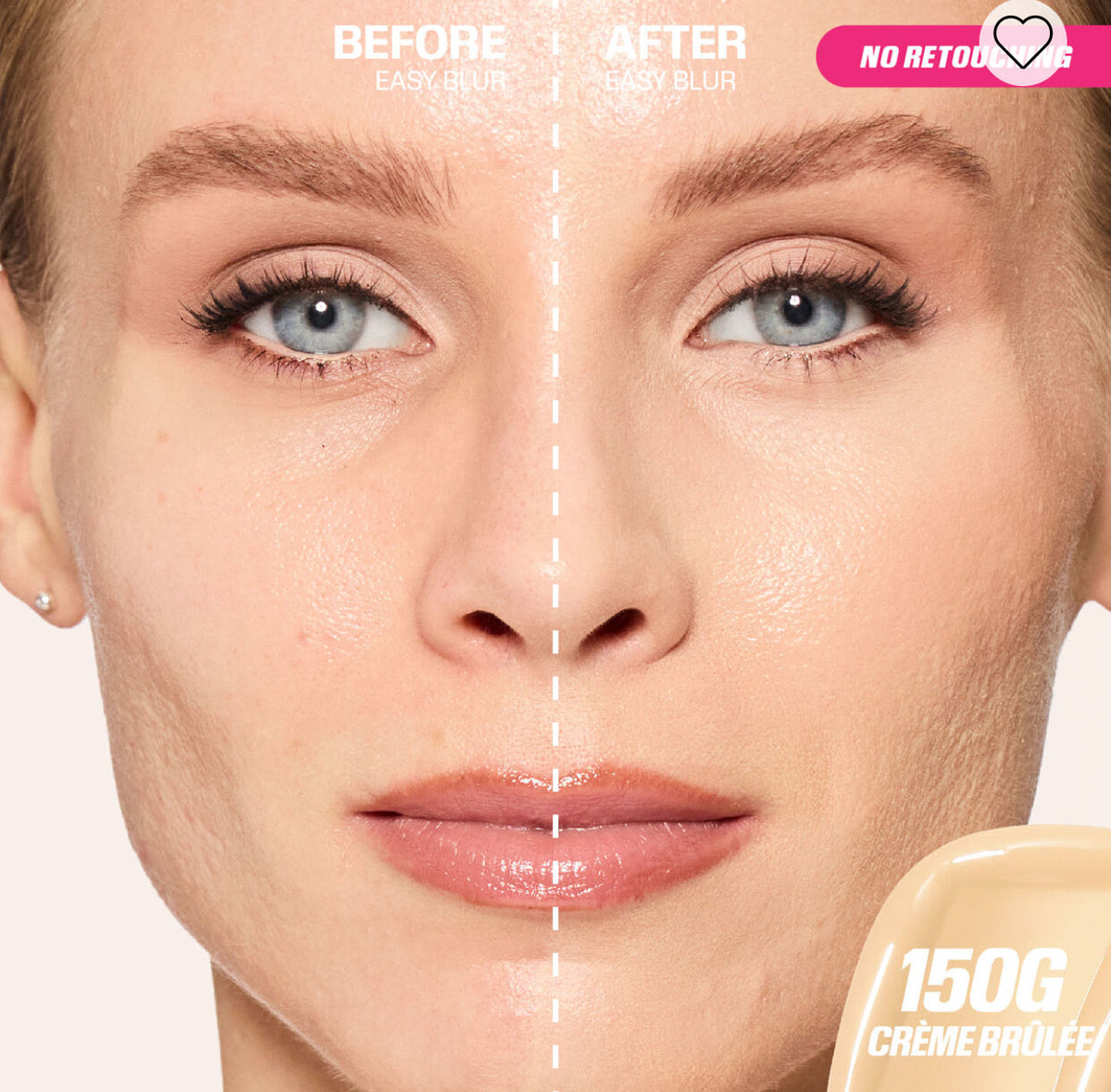 Huda Beauty Easy Blur Natural Airbrush Foundation 30ml - 150G Crème Brulee - buy online in Pakistan