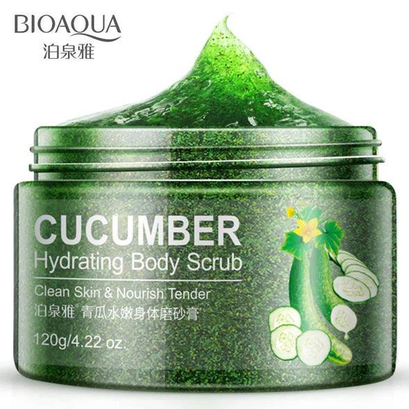 Bioaqua Cucumber Tender Moisturizing Body Scrub – 120g - Buy Online in Pakistan at Cosmia.pk