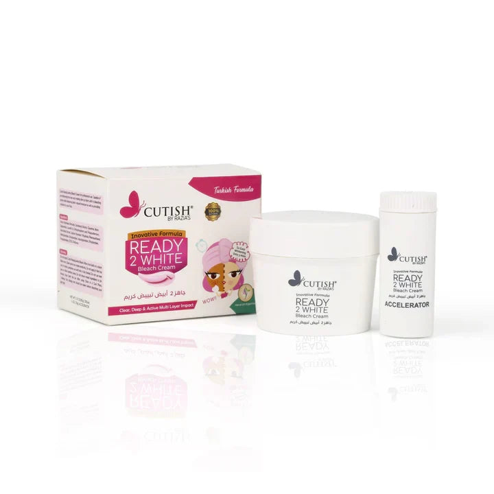 Cutish Ready to white Bleach Cream - Buy Online in Pakistan at Cosmia.pk
