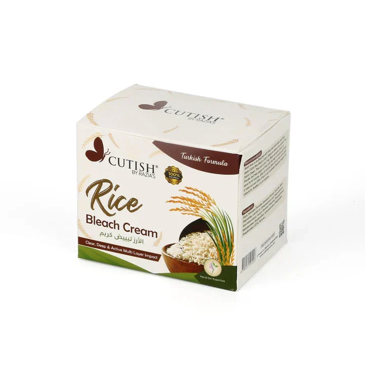Cutish Rice Bleach Cream - Buy Online in Pakistan at Cosmia.pk