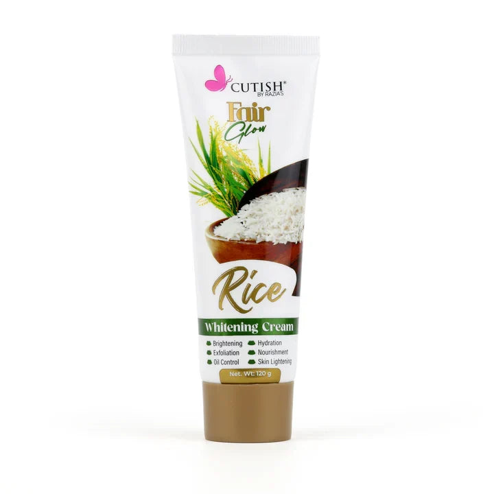 Cutish Rice Whitening Cream 120g - Buy Online in Pakistan at Cosmia.pk