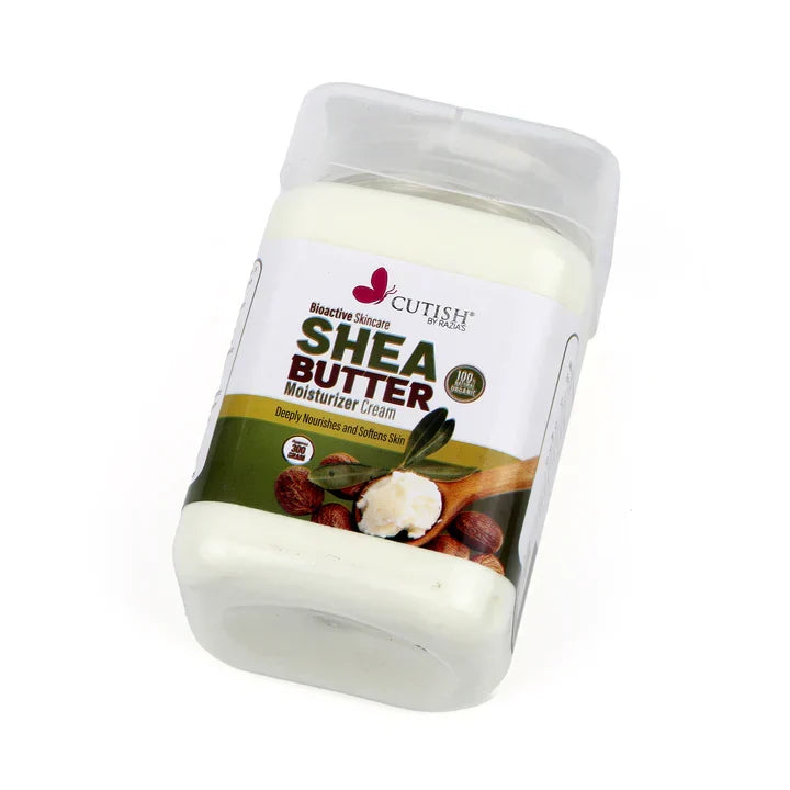 Cutish Shea Butter Moisturizer Cream - Buy Online in Pakistan at Cosmia.pk