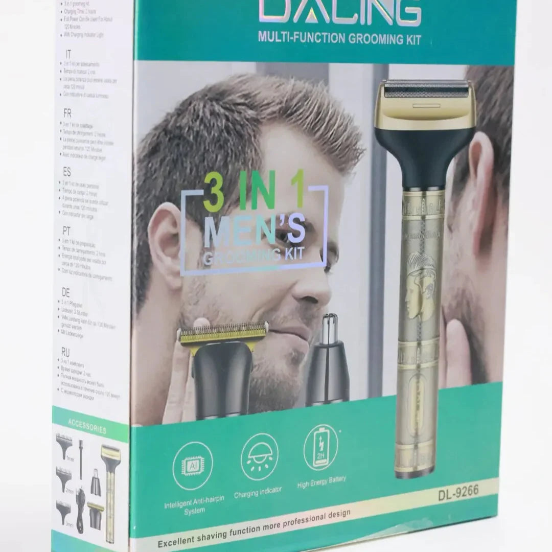 Daling DL-9266 3-in-1 Rechargeable Hair Clipper - Buy Online in Pakistan at Cosmia.pk