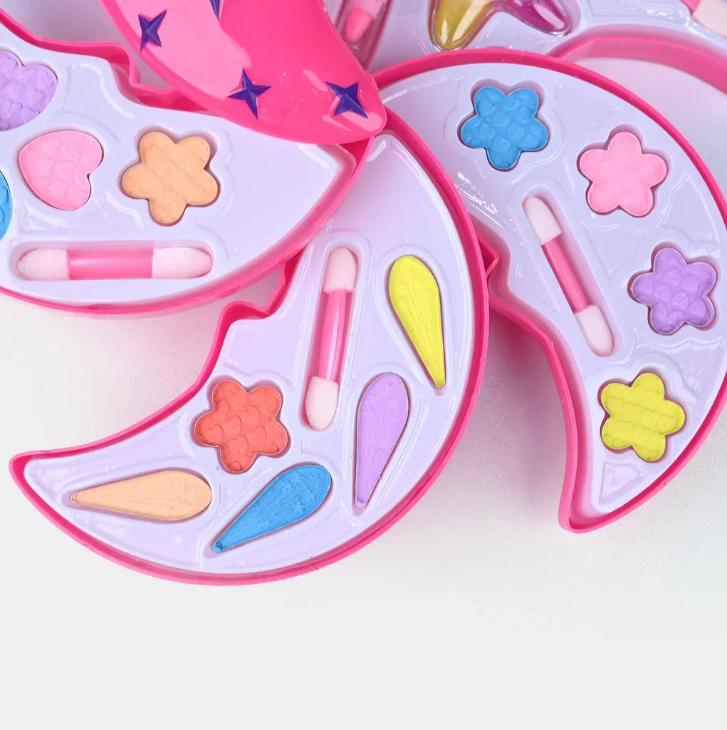 pink moon-shaped kids cosmetics set - Buy Online in Pakistan at Cosmia.pk