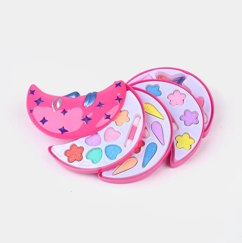 pink moon-shaped kids cosmetics set - Buy Online in Pakistan at Cosmia.pk