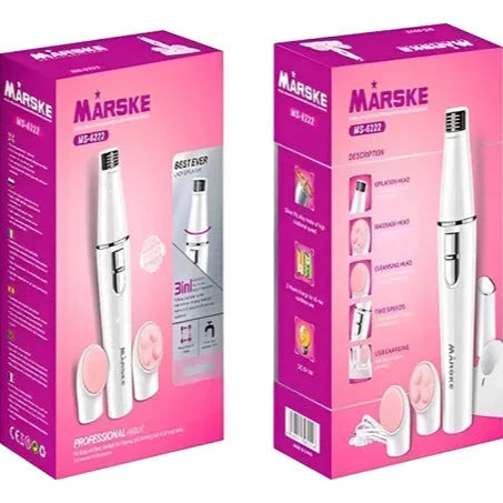 MARSKE 3in1 Face Massager + Epilator - Buy Online in Pakistan at Cosmia.pk