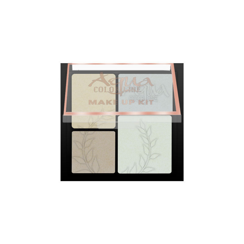 Aqua Color Line 4 Color Highlighter Kit - Buy Online in Pakistan at Cosmia.pk