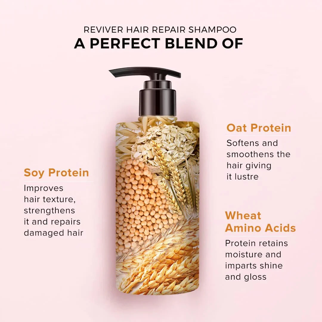 De Fabulous Reviver Hair Repair Shampoo - 250ml - Buy Online in Pakistan at Cosmia.pk