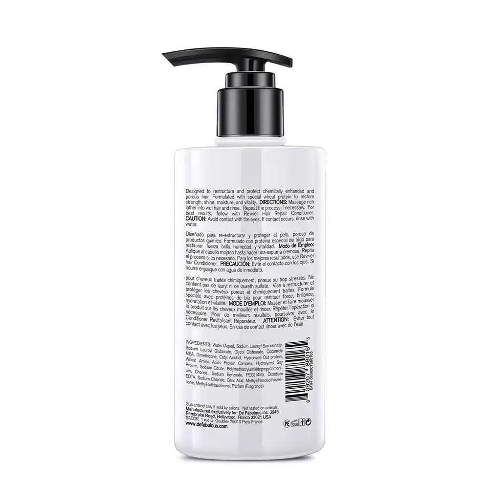 De Fabulous Reviver Hair Repair Shampoo - 250ml - Buy Online in Pakistan at Cosmia.pk