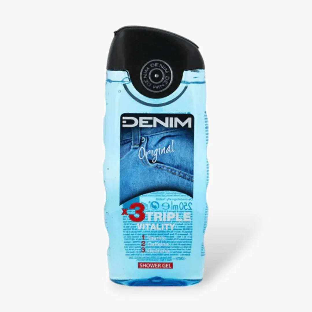 Denim Original Triple Vitality Shower Gel - 250ml - Buy Online in Pakistan at Cosmia.pk