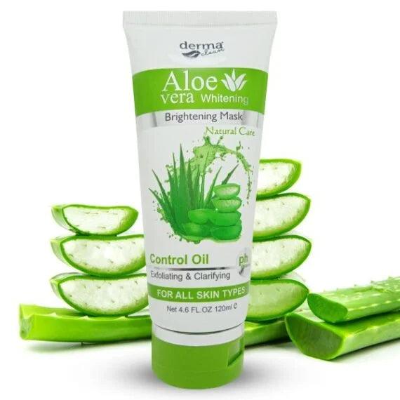 Derma Clean Aloevera Whitening Brightening Mask - 120ml - Buy Online in Pakistan at Cosmia.pk