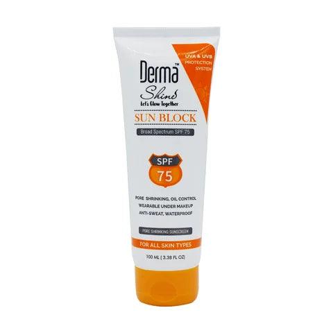 Derma Shine Sunblock - 100ml - Buy Online in Pakistan at Cosmia.pk
