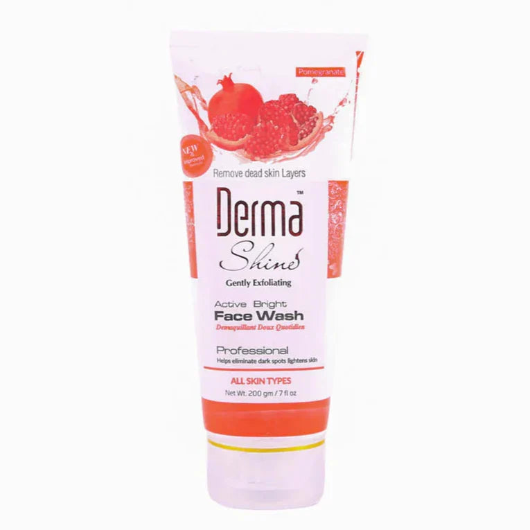 Derma Shine Active Bright Face Wash – 200g - Buy Online in Pakistan at Cosmia.pk
