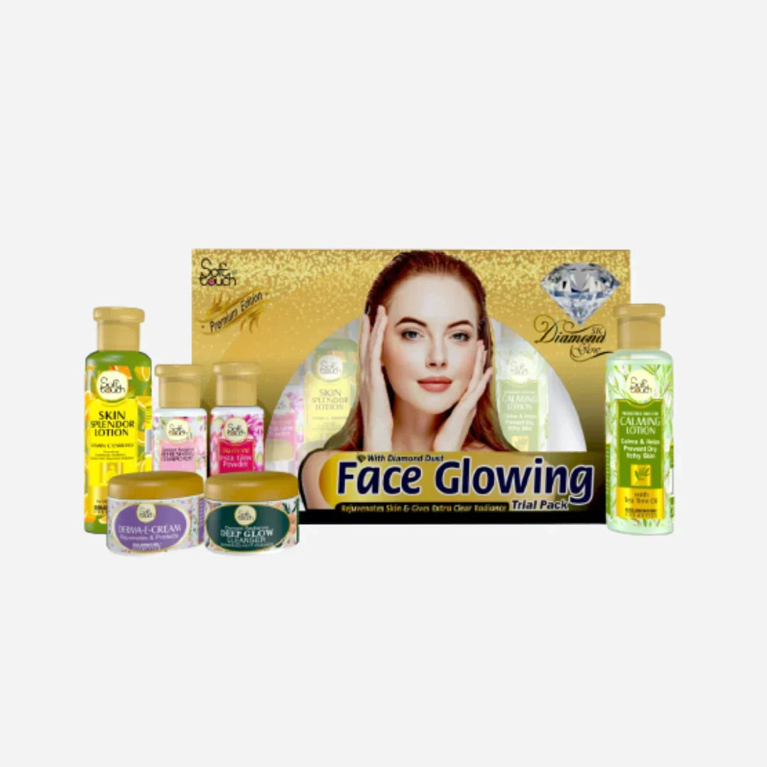 Soft Touch New-Diamond Face Glowing Kit - Buy Online in Pakistan at Cosmia.pk