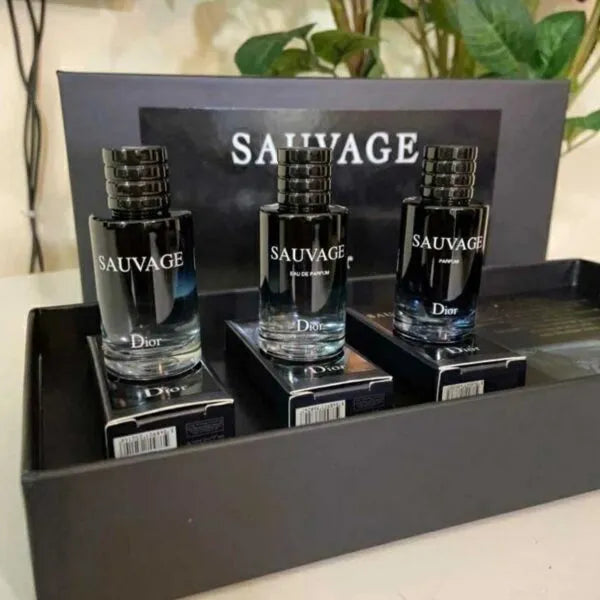 Dior Sauvage Gift Set for Men3-in-1 - 30ml  - Dubai - 100% Original Testers - Buy Online in Pakistan at Cosmia.pk
