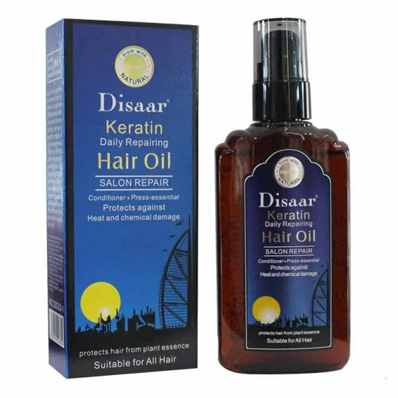 Disaar Keratin Daily Repairing Hair Oil - 120ml - Buy Online in Pakistan at Cosmia.pk