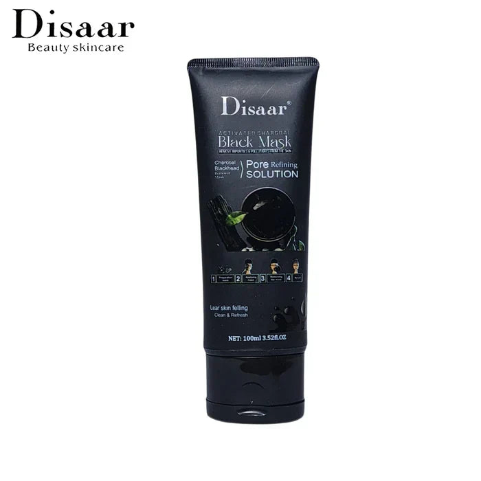 Disaar Charcoal Black Head Mask - 100ml - Buy Online in Pakistan at Cosmia.pk