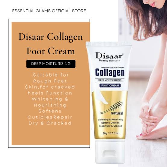Disaar Collagen Whitening & Nourishing Foot Cream - 80g - Buy Online in Pakistan at Cosmia.pk