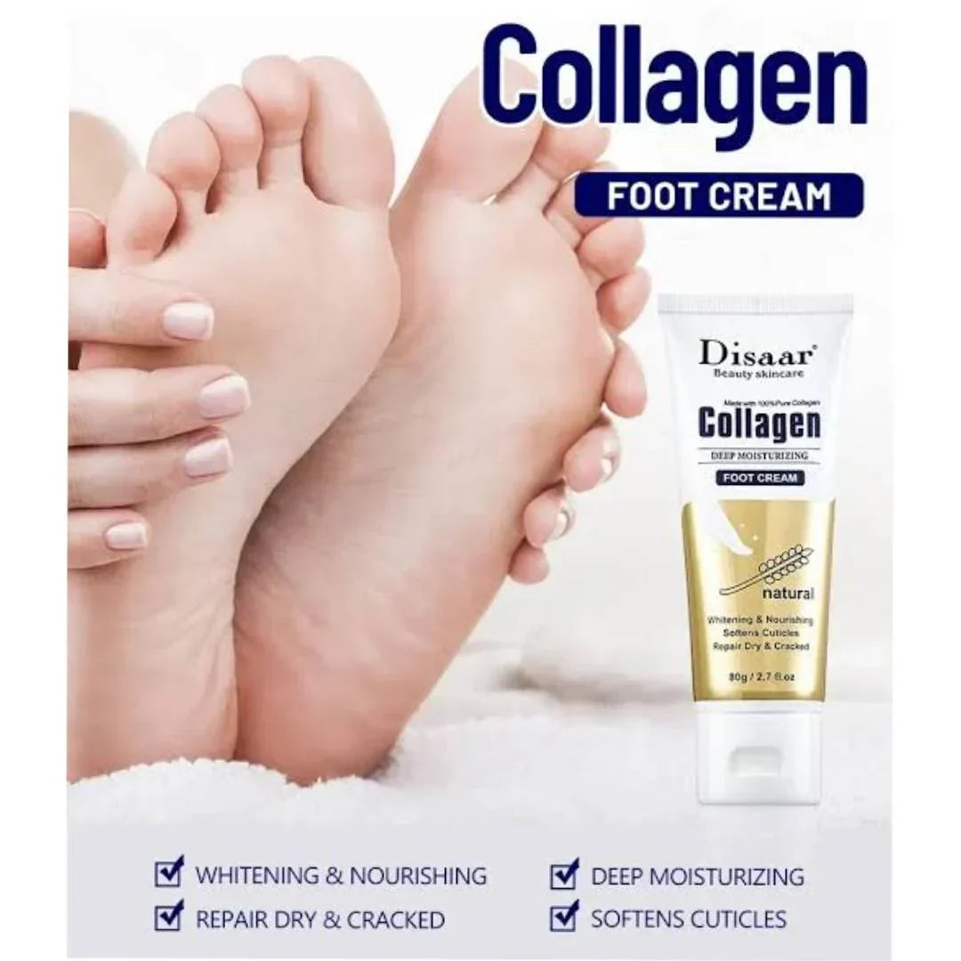 Disaar Collagen Whitening & Nourishing Foot Cream - 80g - Buy Online in Pakistan at Cosmia.pk