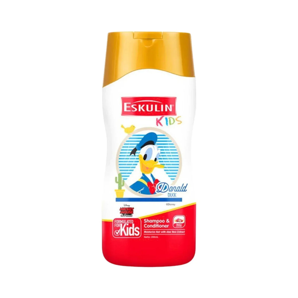 Disney Eskulin Kids Donald Duck Shampoo & Conditioner 200ml - Buy Online in Pakistan at Cosmia.pk