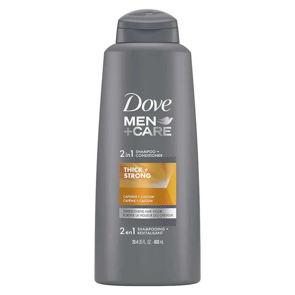 Dove Men+Care 2 in 1 Thick+Strong - 603ml - Buy Online in Pakistan at Cosmia.pk