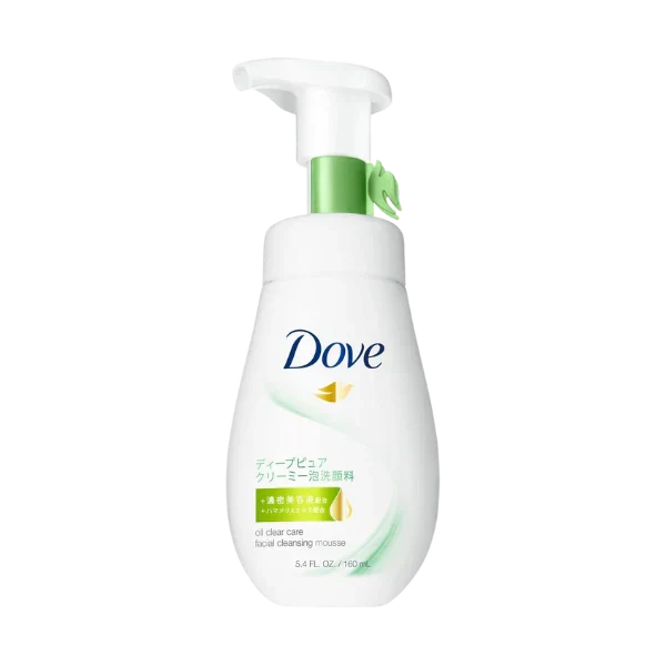 Dove Oil Clear Care Facial Cleansing Mousse 160ml - Buy Online in Pakistan at Cosmia.pk