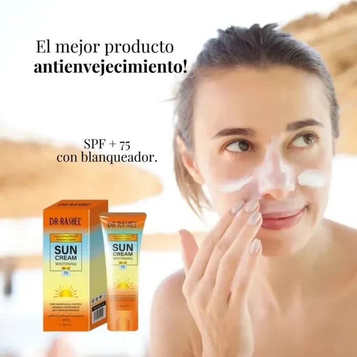 Dr.Rashel Sun Cream Whitening Spf75+++ - 60g DR.Rashel